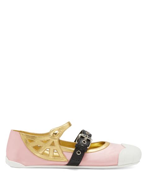 miu miu pink ballerina metallic|where to buy miu michu.